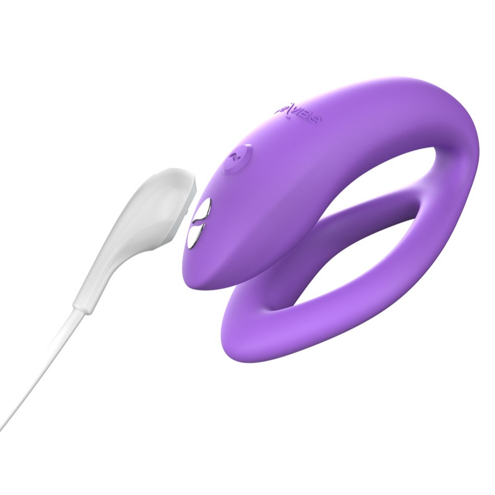 We Vibe Sync O C shaped Couples Vibrator Purple - Image 6