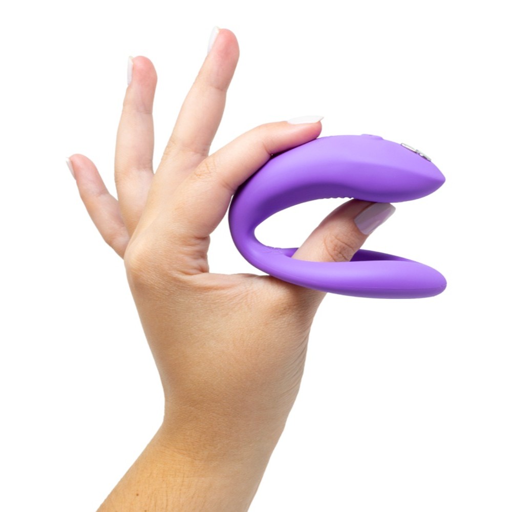 We Vibe Sync O C shaped Couples Vibrator Purple - Image 3