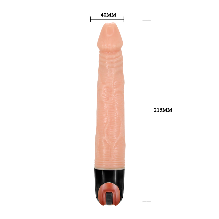 Realistic Penis phallic shape vibrating dildo 21 cm - Image 3