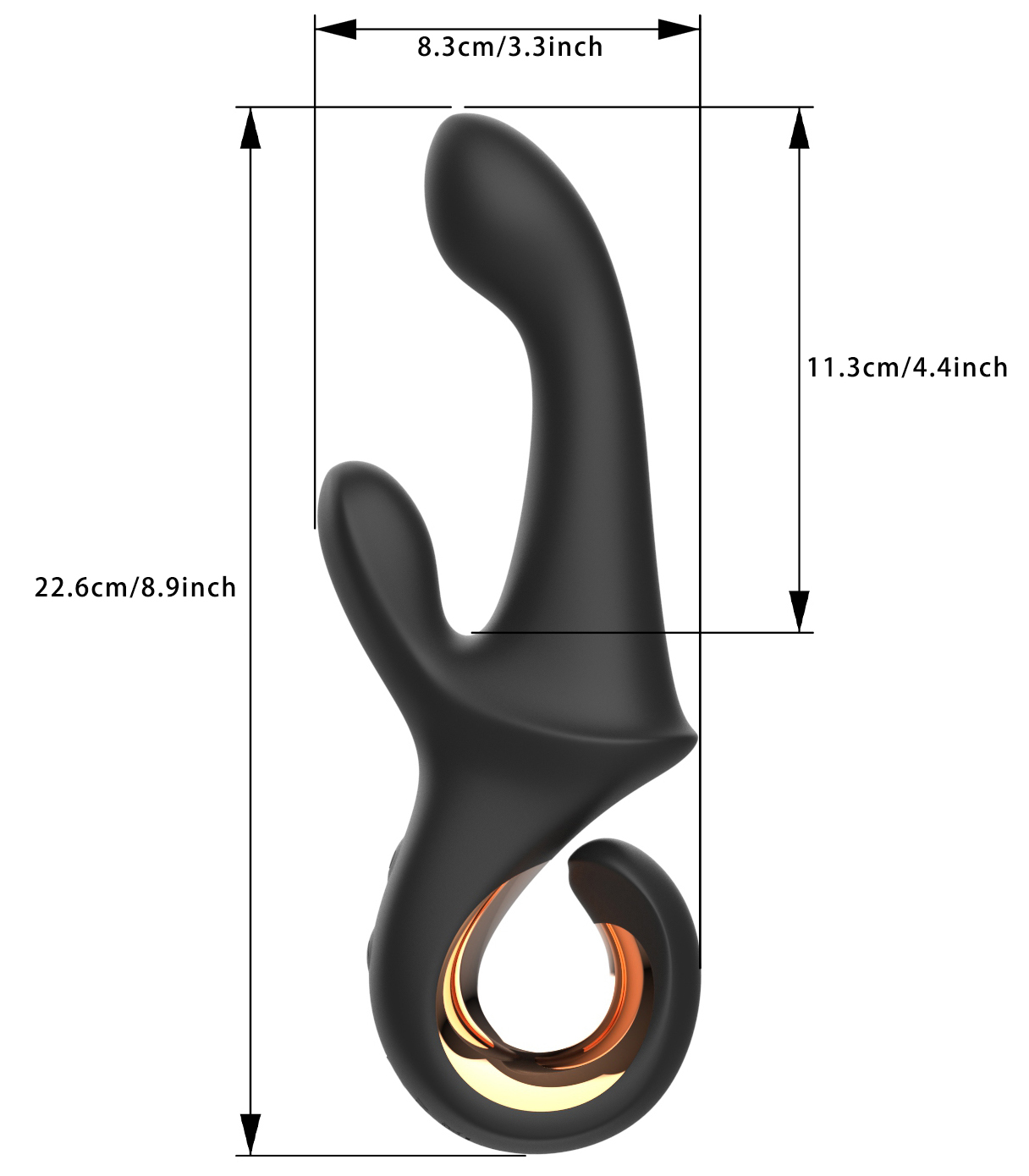 TOYBOX Squirting Lover vibrator 23 cm - Image 4