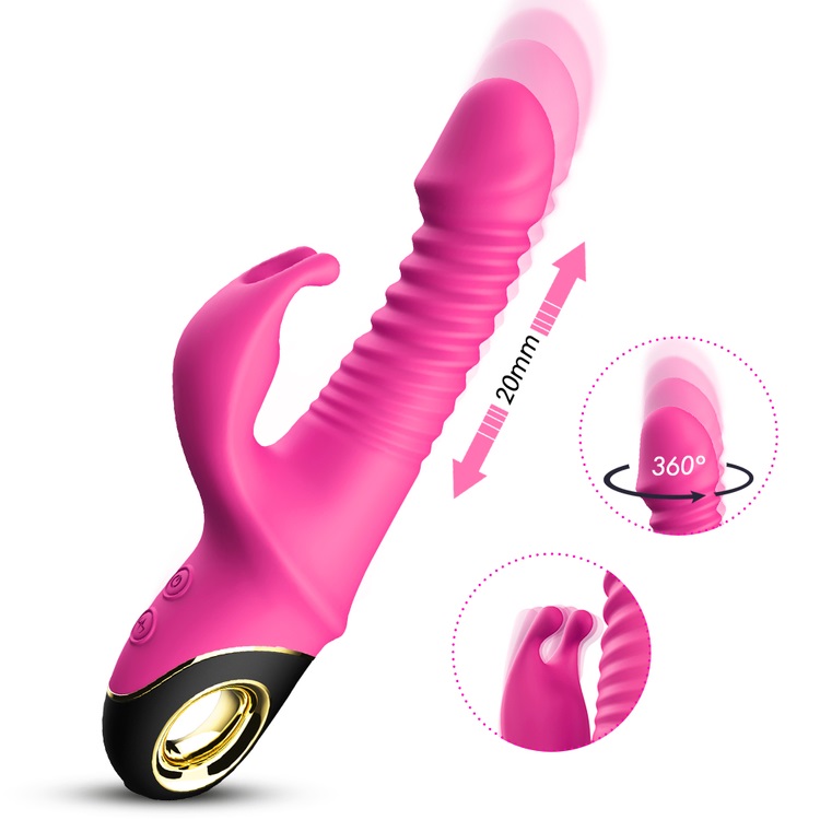 TOYBOX ZINK Super Navi rotational action vibrator PINK - Image 5