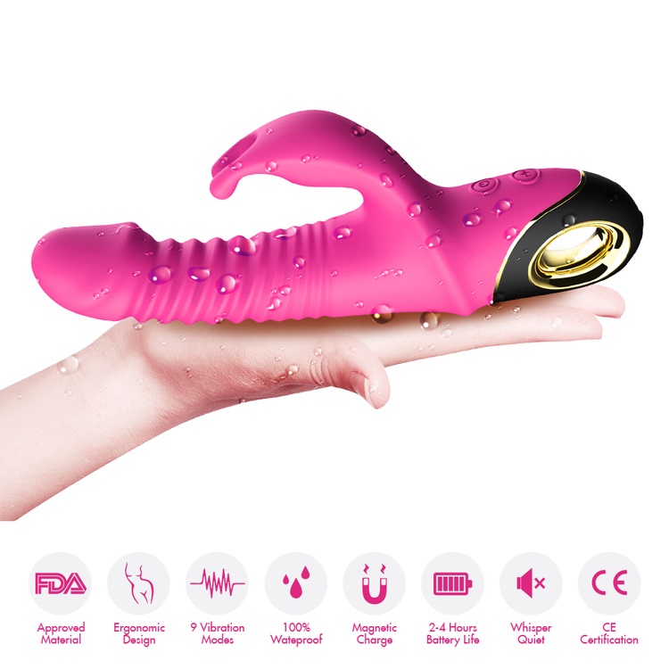 TOYBOX ZINK Super Navi rotational action vibrator PINK - Image 2