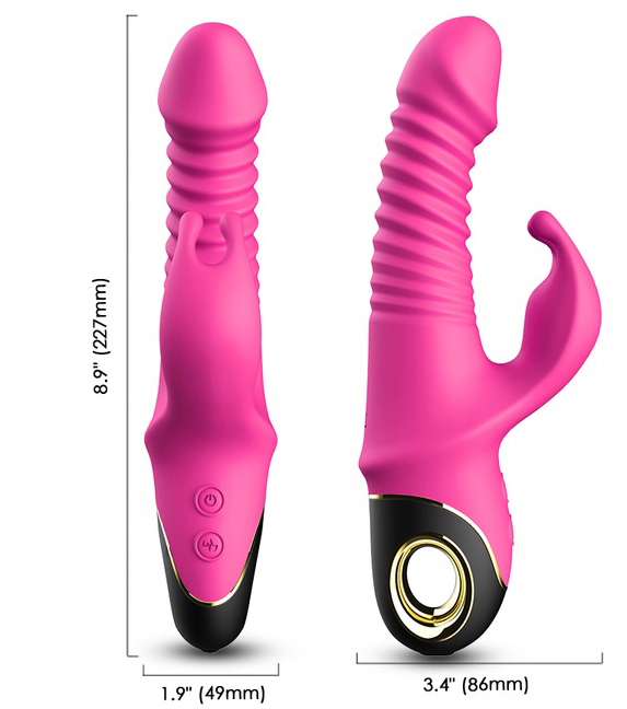 TOYBOX ZINK Super Navi rotational action vibrator PINK - Image 3