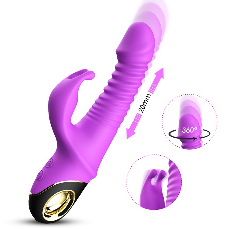 TOYBOX ZINK Super Navi rotational action vibrator PURPLE - Image 2