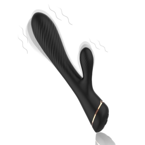 TOYBOX Black Jack Rabbit clit and g-spot 20 cm - Image 2