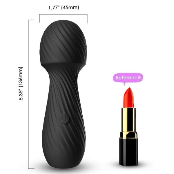 TOYBOX mini WANDA massaging vibrator BLACK - Image 3
