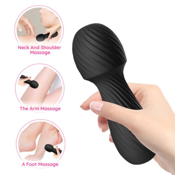 TOYBOX mini WANDA massaging vibrator BLACK - Image 5