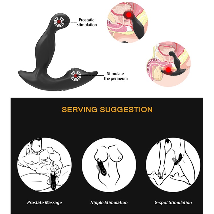 TOYBOY BAT KING Prostate Massager Rotating R-C Vibrator - Image 4