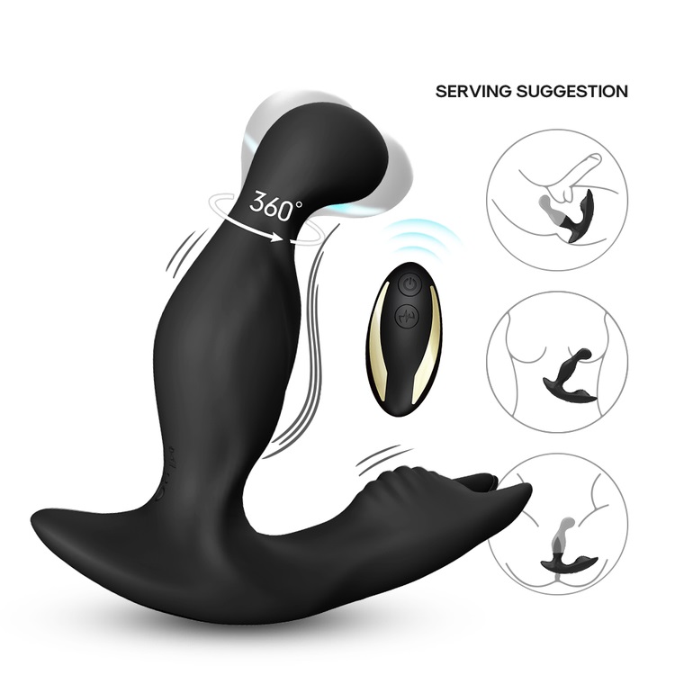 TOYBOY BAT KING Prostate Massager Rotating R-C Vibrator - Image 5