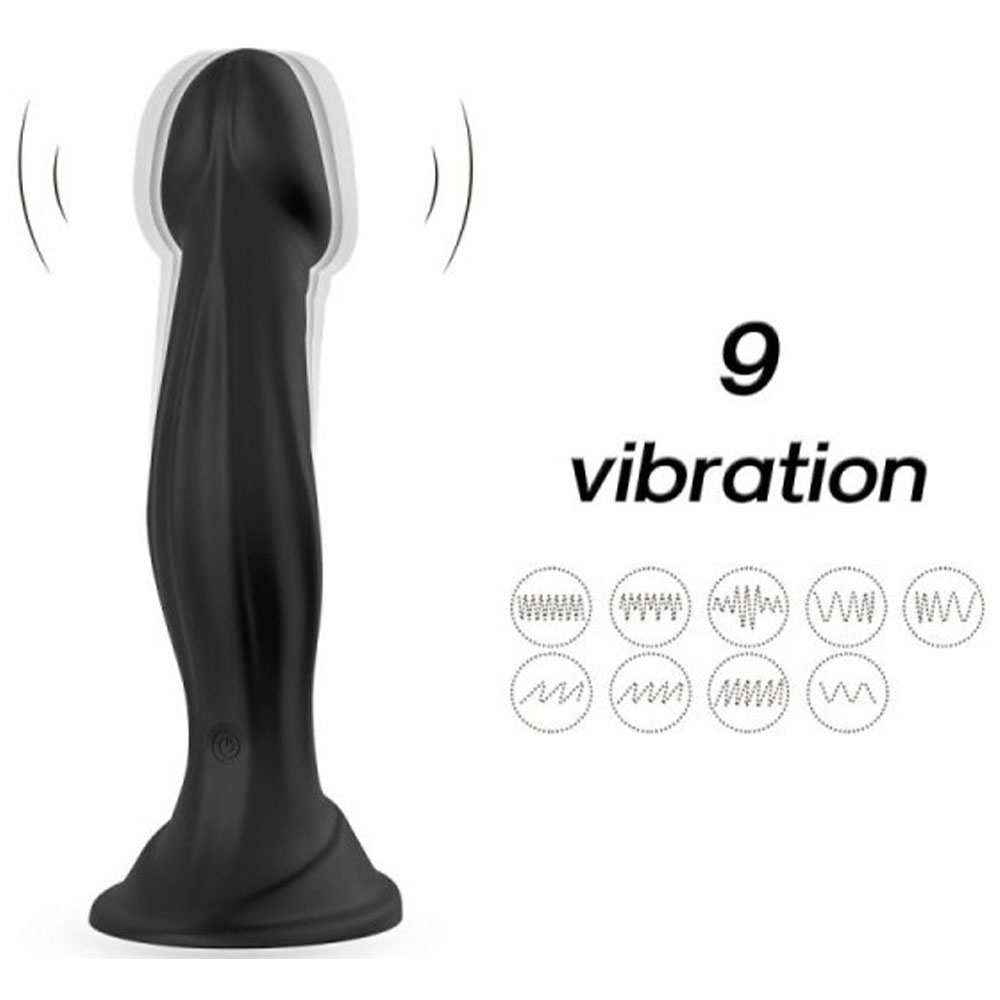 TOYBOY RUFUS remote controlled suctioned dildo vibrator - Image 5
