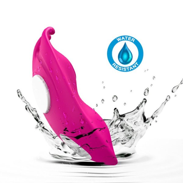 QUEEN'S wearable CLIP-ON vibrator with remote control PINK - Image 5
