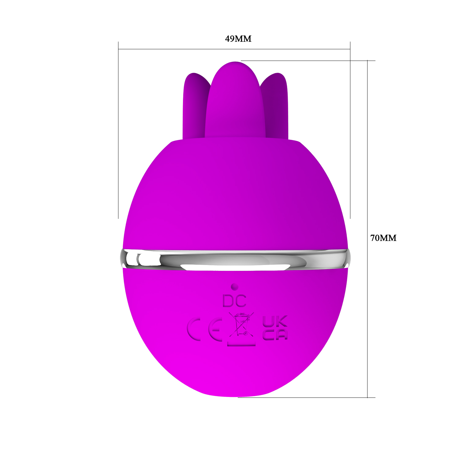 PRETTY LOVE Gemini Ball with air-suction and licking function - Image 3