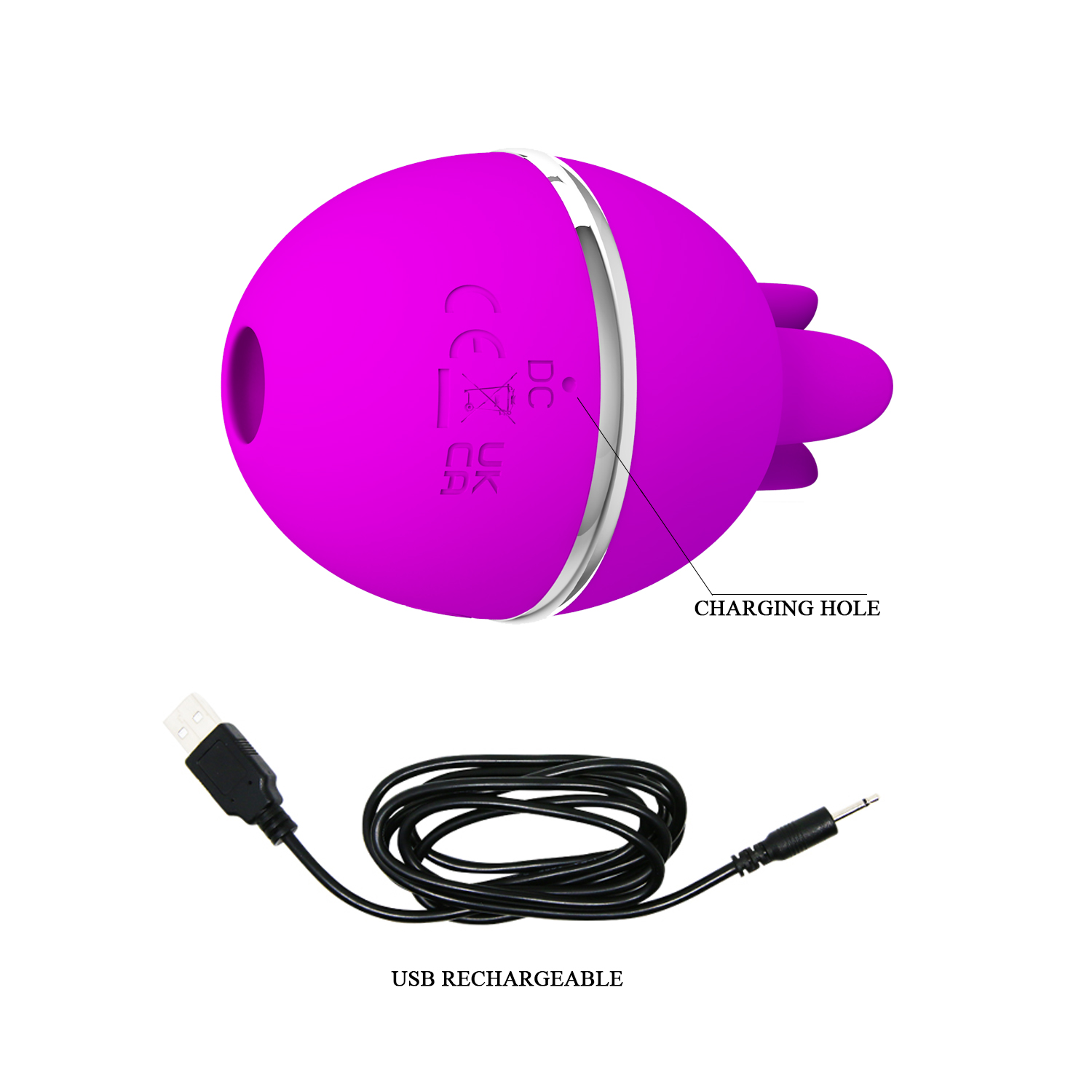 PRETTY LOVE Gemini Ball with air-suction and licking function - Image 5