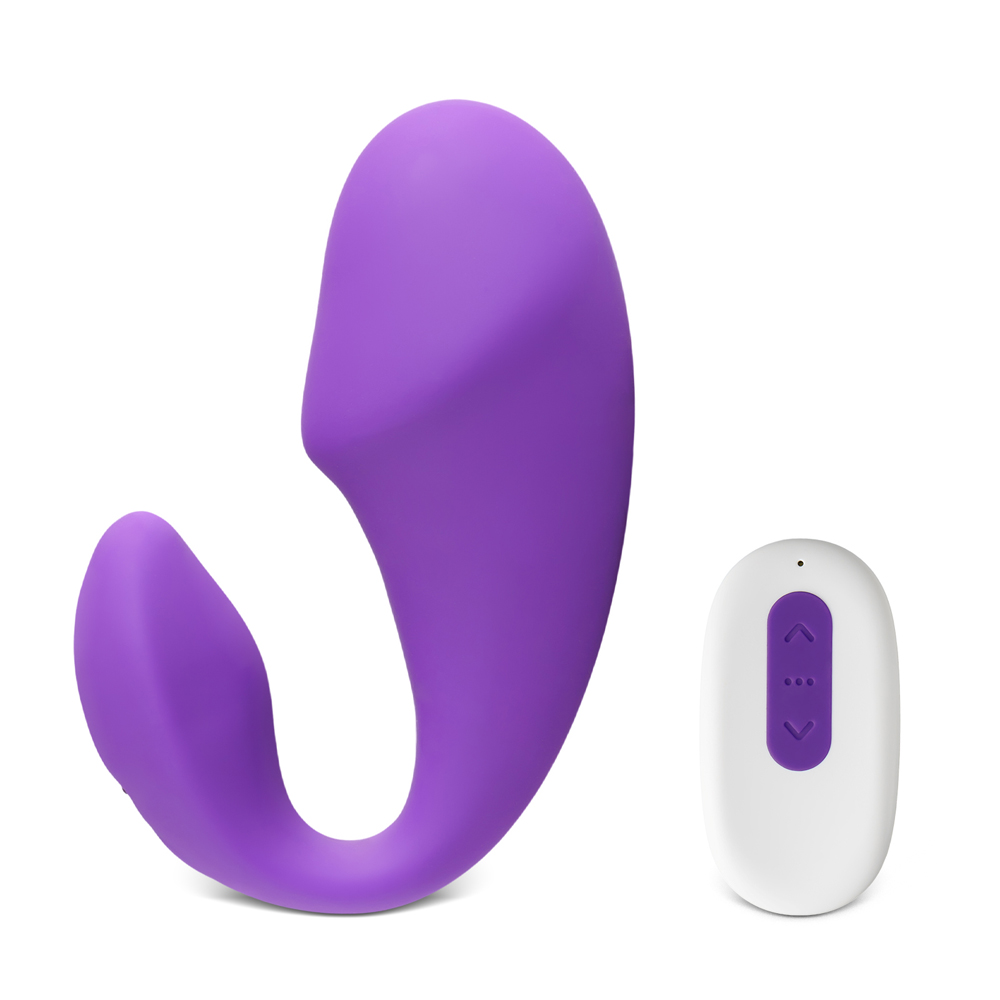 App and Remote controlled Couples Vibrator PURPLE - Image 2