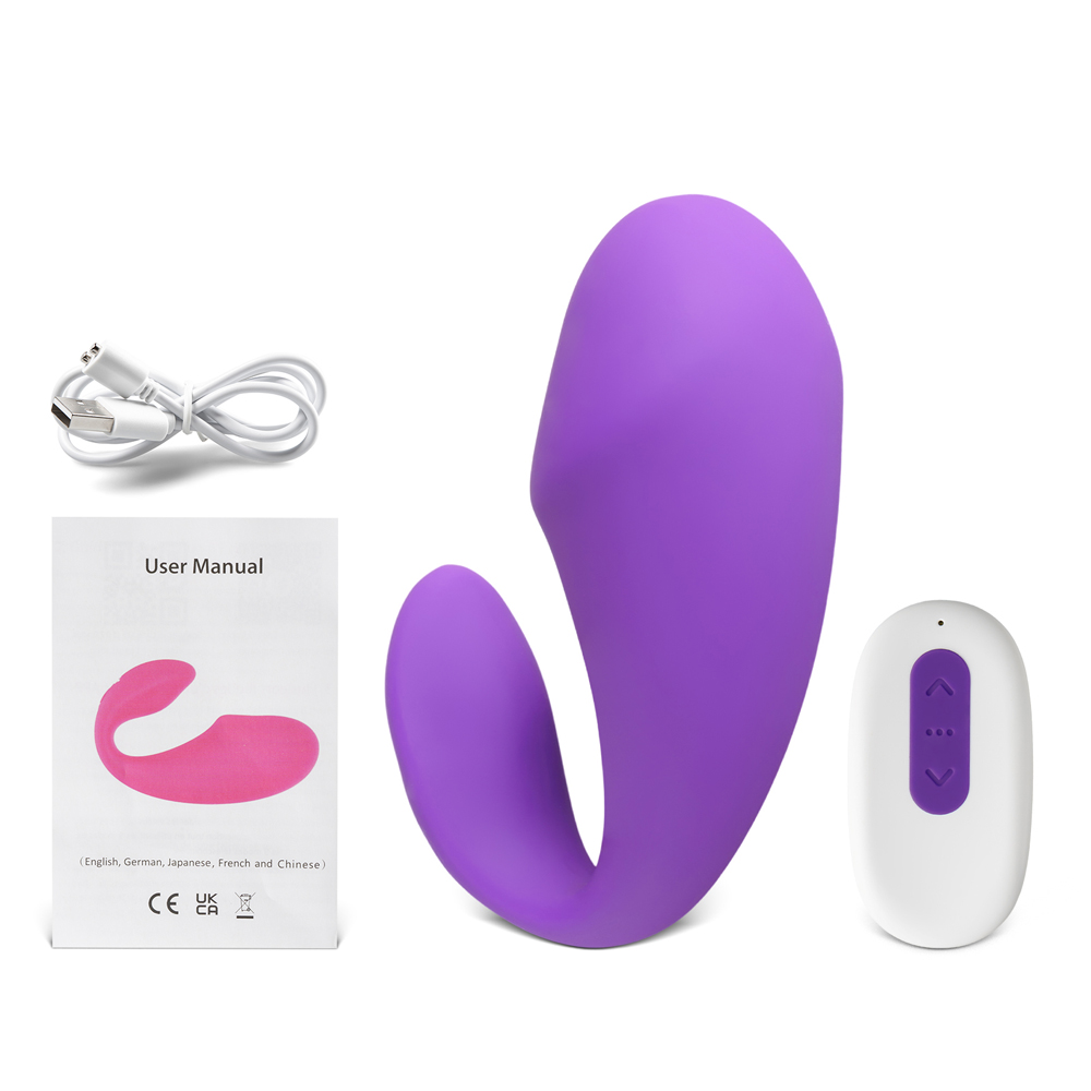 App and Remote controlled Couples Vibrator PURPLE - Image 7