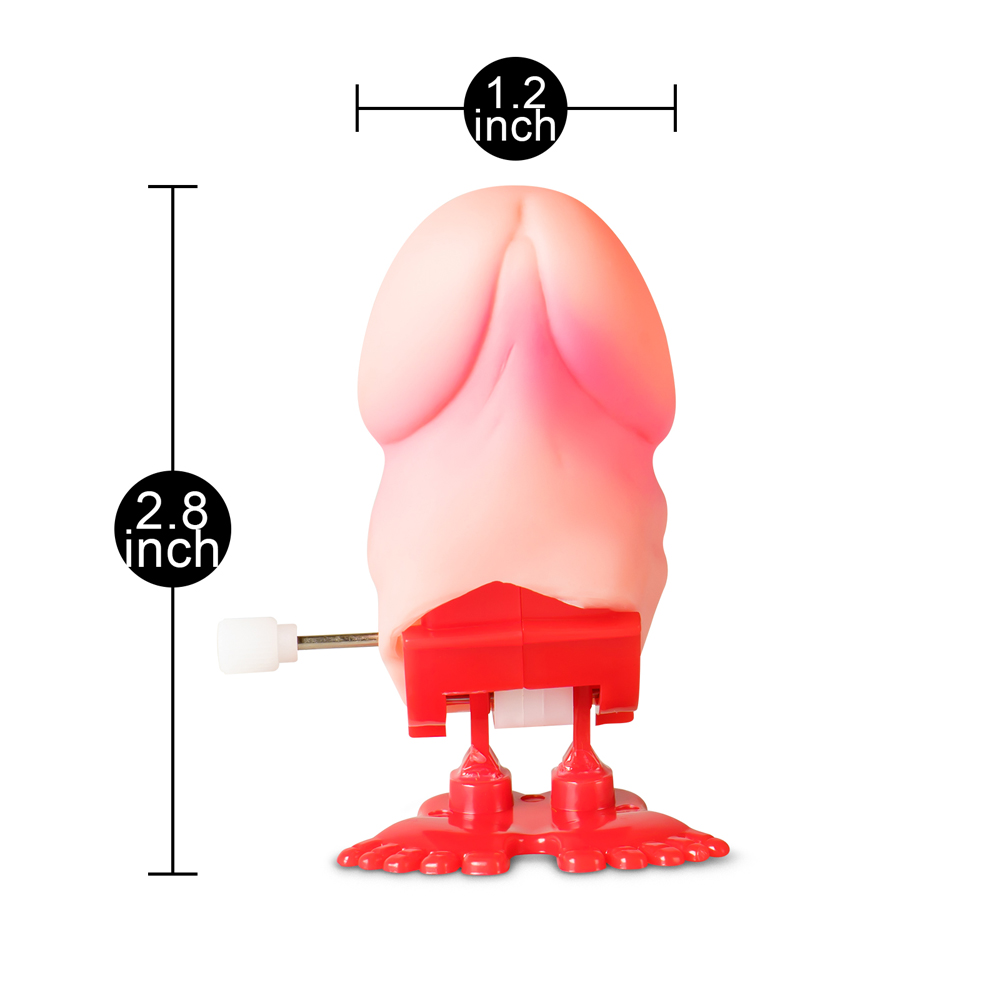 Wind up jumping Jolly Pecker - Image 4