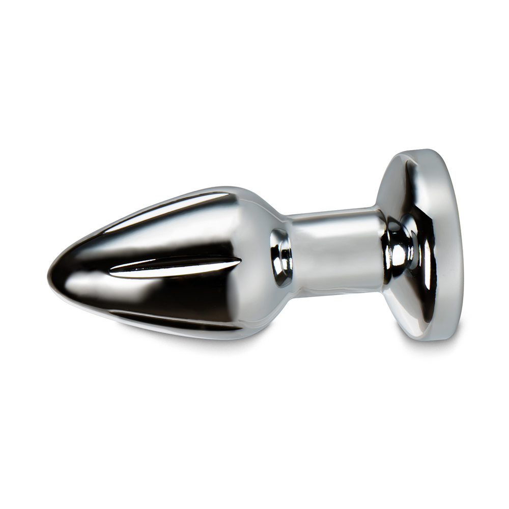 Remote Controlled Metal Vibrating Butt Plug 5.5x2.7 cm - Image 3
