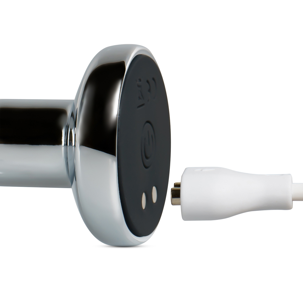 Remote Controlled Metal Vibrating Butt Plug 5.5x2.7 cm - Image 5