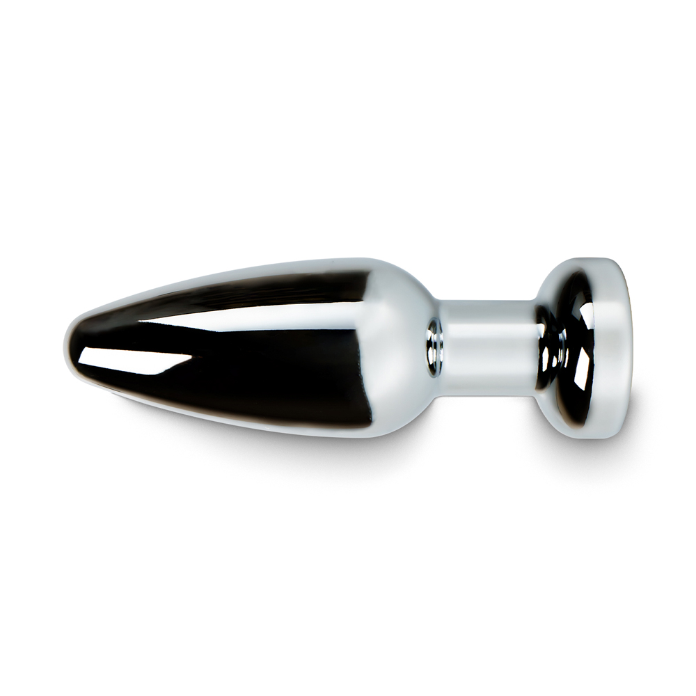 Remote Controlled Metal Vibrating Butt Plug 9.5x3.7 cm - Image 3