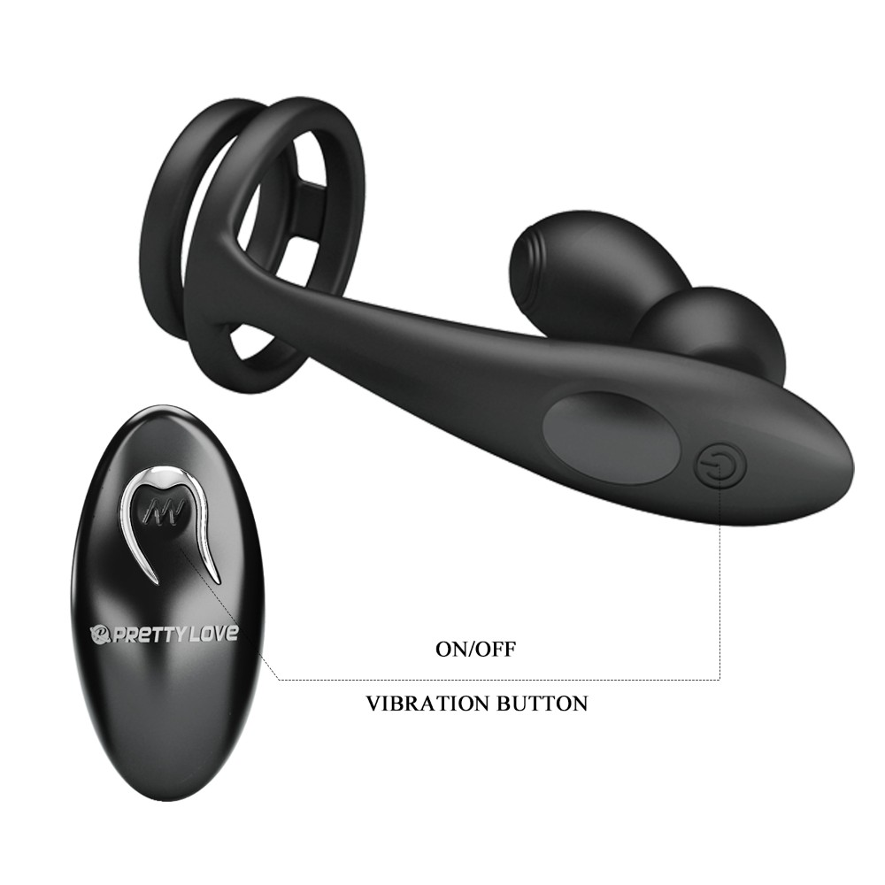 Pretty Love Marshall Cock Ring and Prostate Stimulator - Image 3