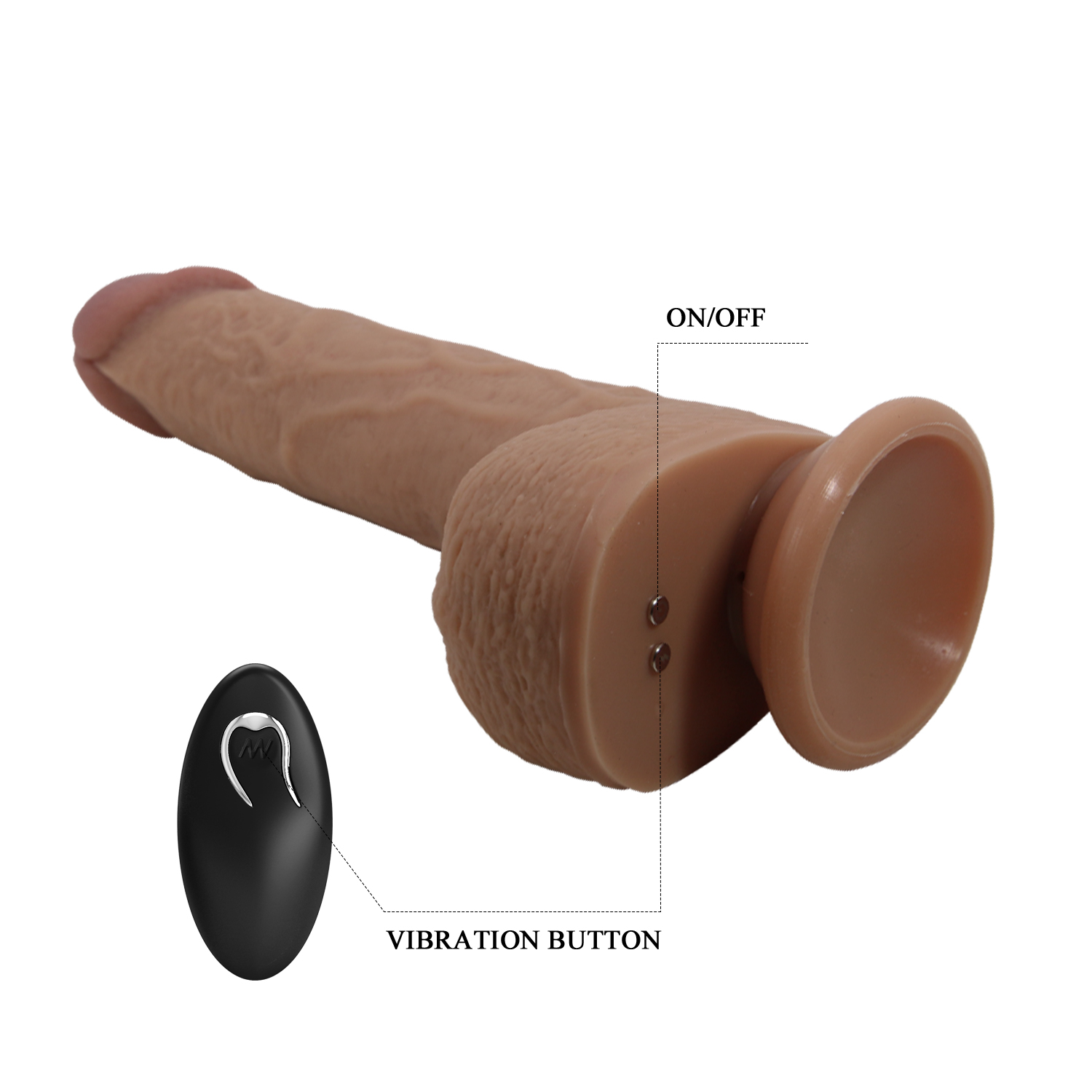 PRETTY LOVE TOMMY thrusting and vibrating dildo - Image 3