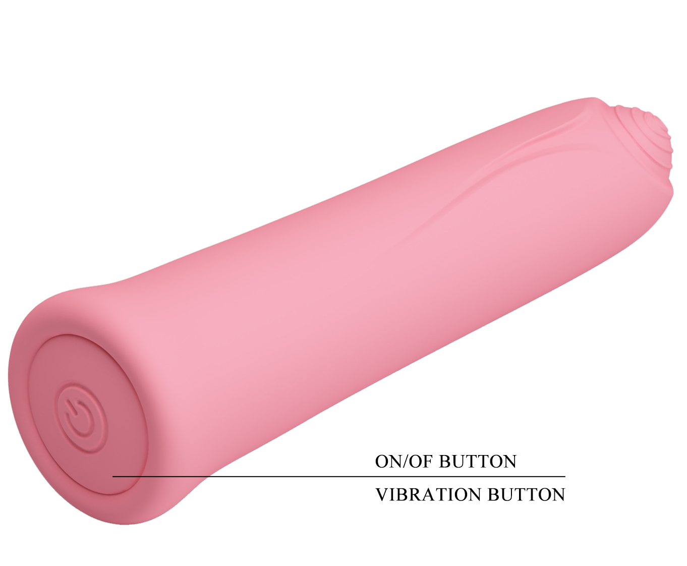 PRETTY LOVE CURTIS mini rechargeable vibrator 10 cm - Image 3
