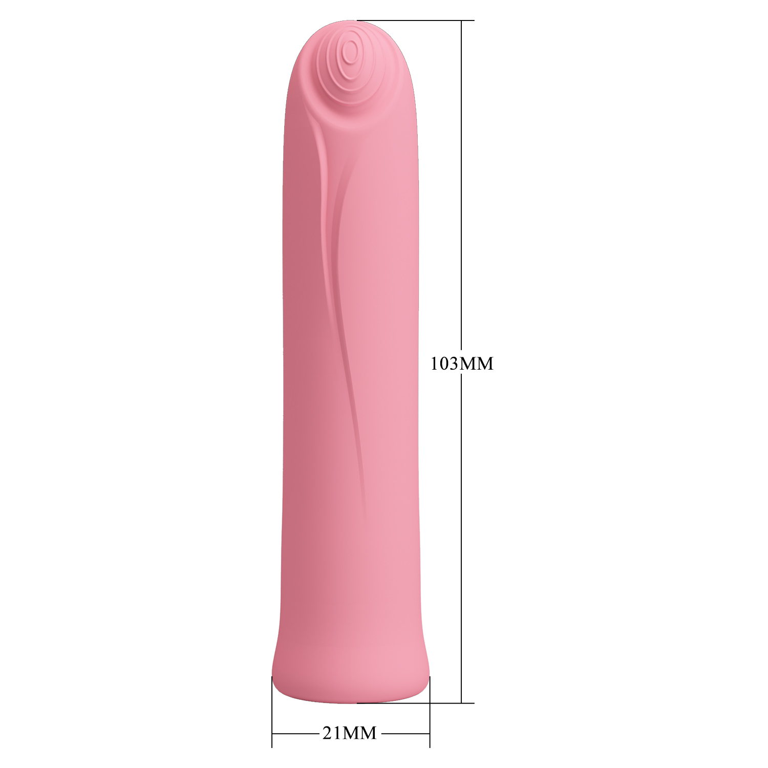 PRETTY LOVE CURTIS mini rechargeable vibrator 10 cm - Image 2