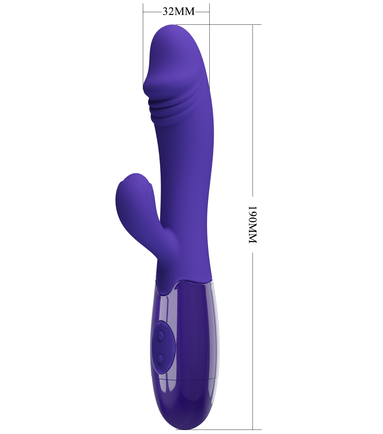 PRETTY LOVE SNAPPY YOUTH rechargeable Rabbit vibrator 19 cm - Image 3