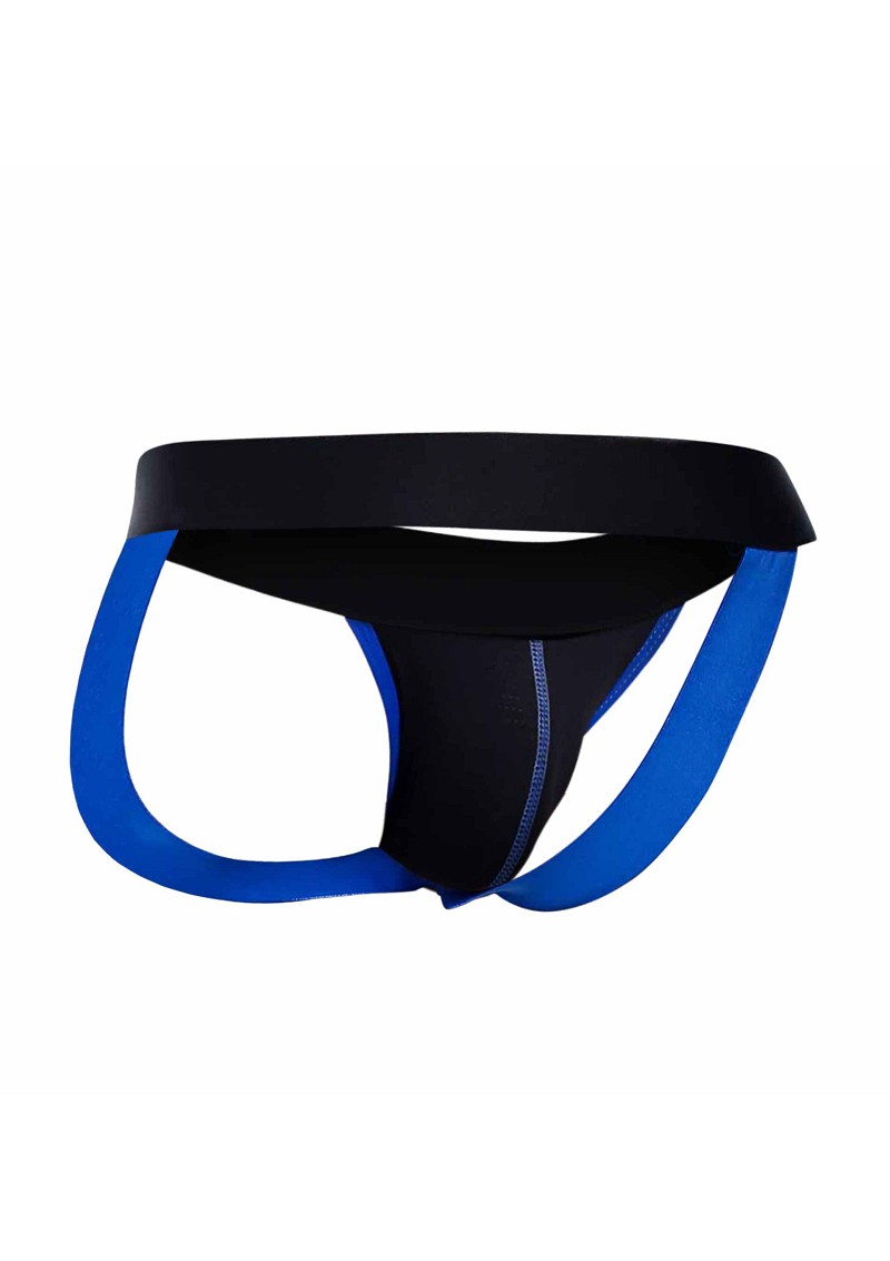 MaleBasics Neon Jock BLUE - Image 7