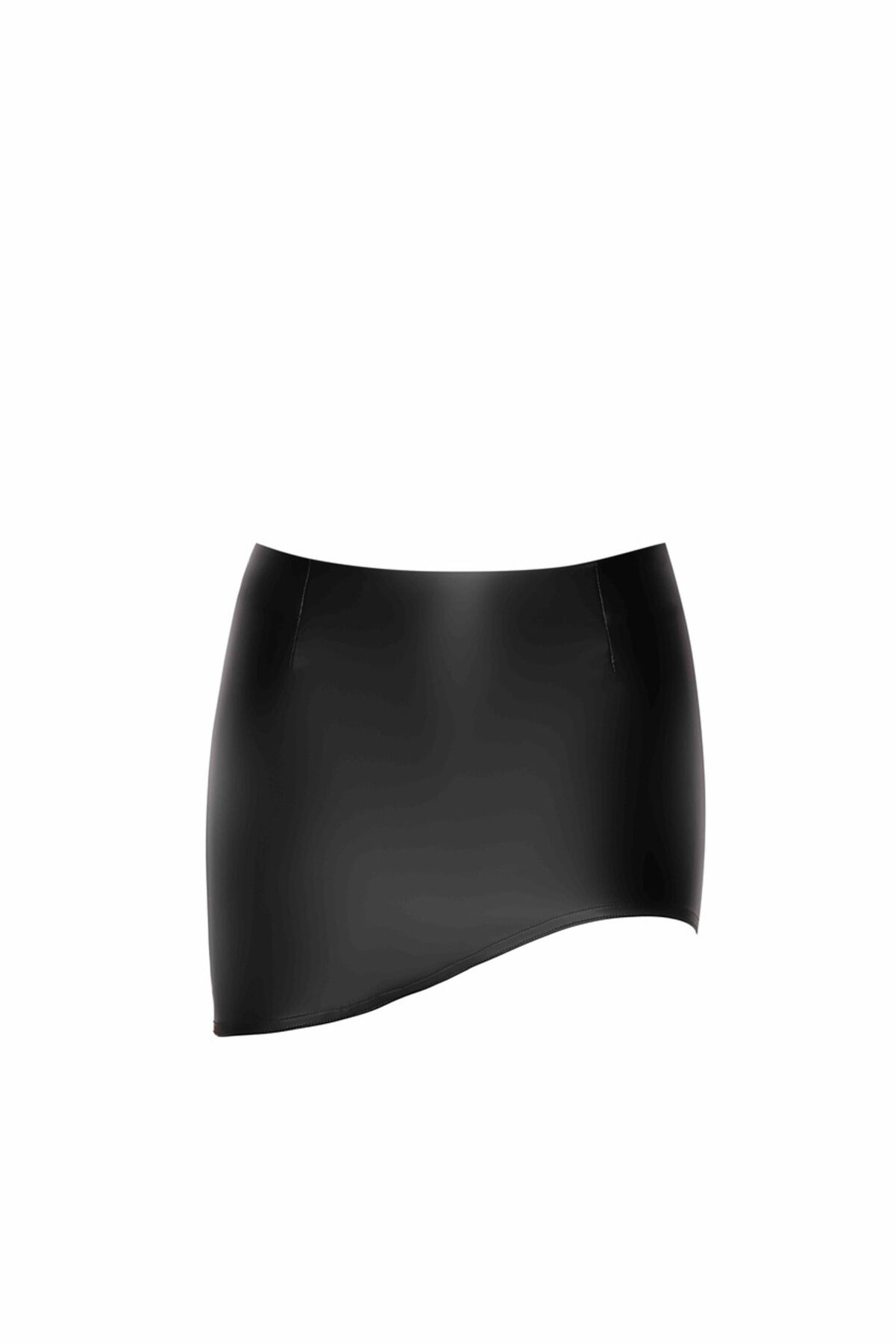 Noir handmade Legacy wetlook mini skirt - Image 7