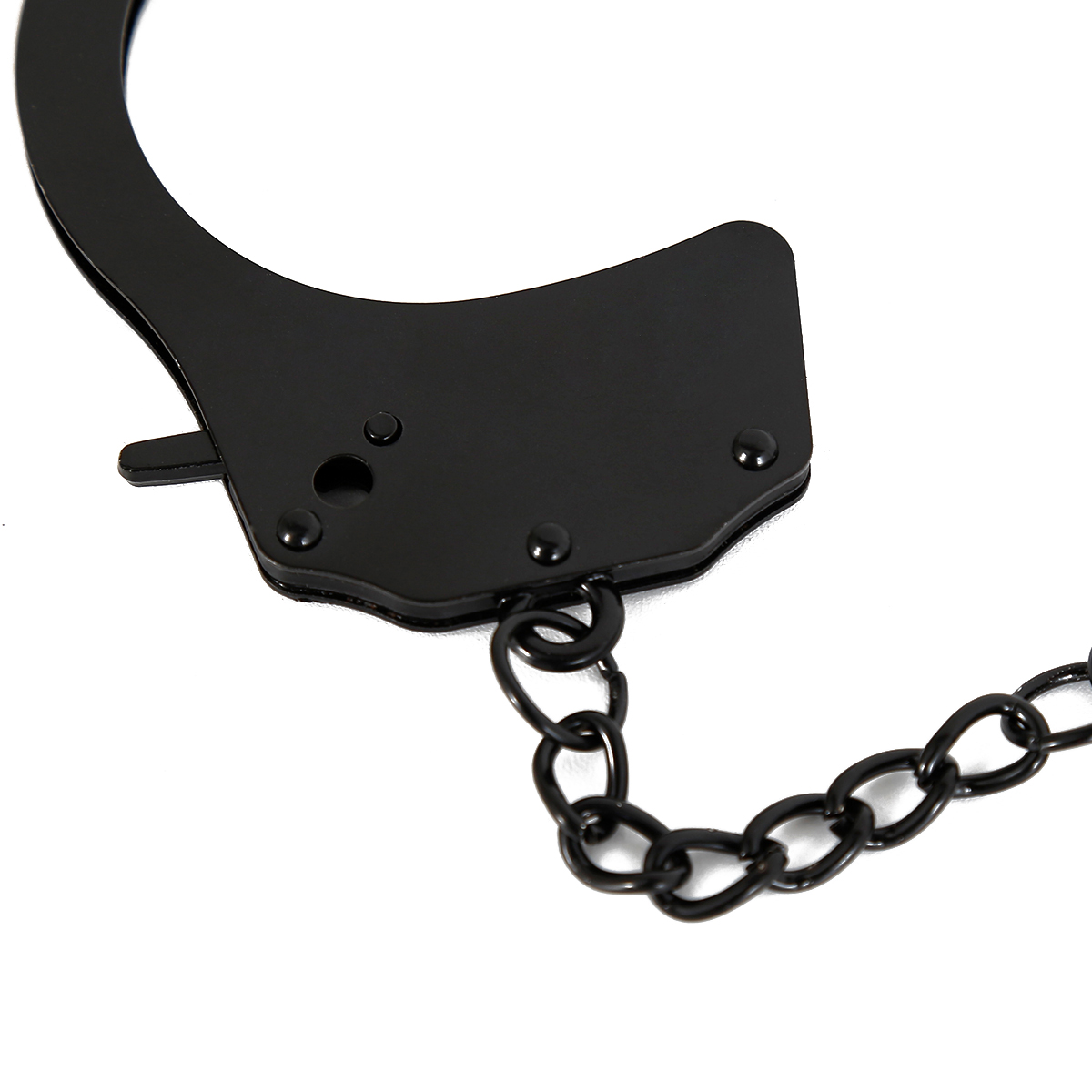 NAUGHTY TOYS Black plated heavy use handcuffs - Image 6