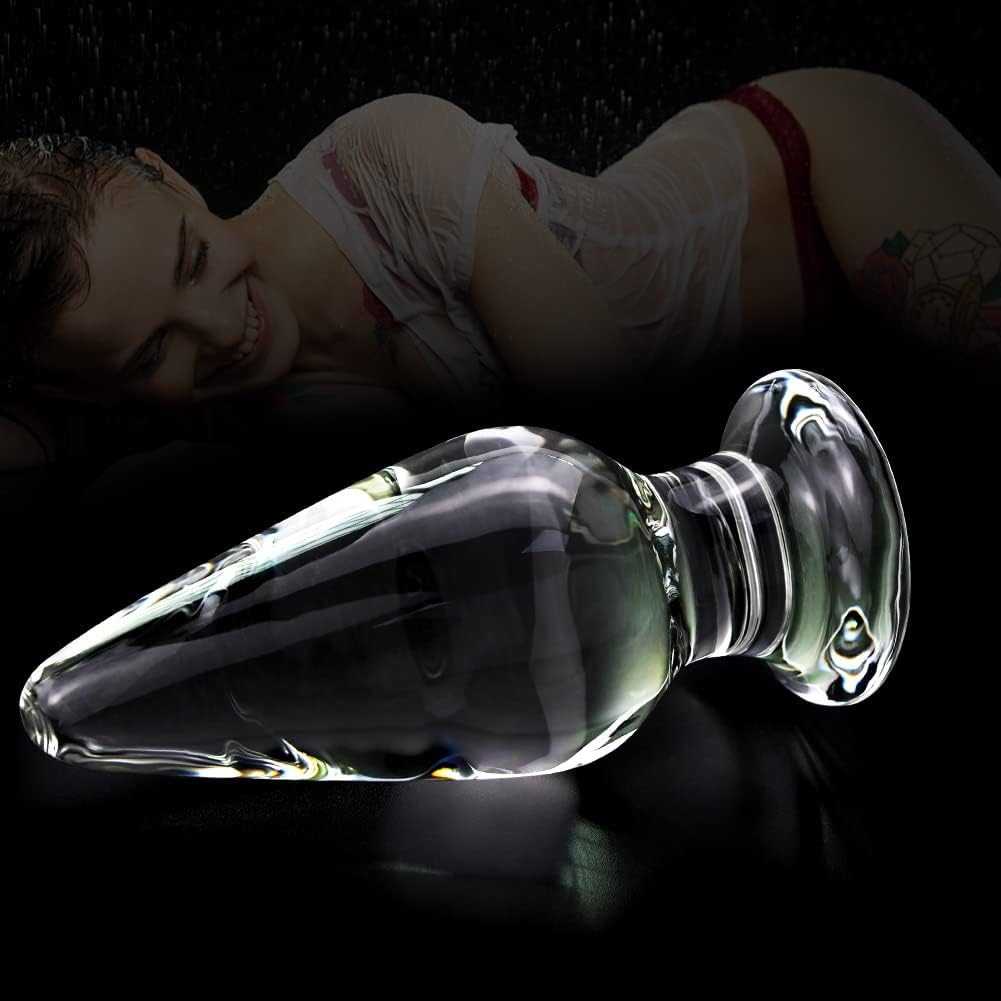 Naughty Toys small-medium glass Butt plug 9 X 4 - Image 6