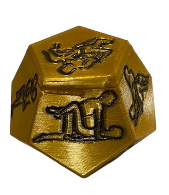 Kama Sutra sex dice Golden - Image 3