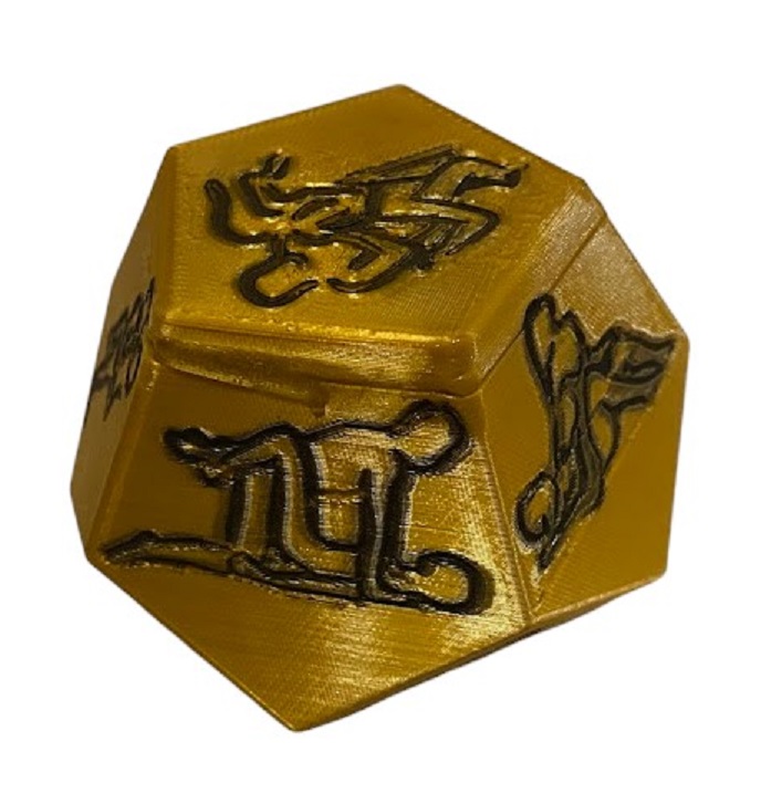 Kama Sutra sex dice Golden - Image 2