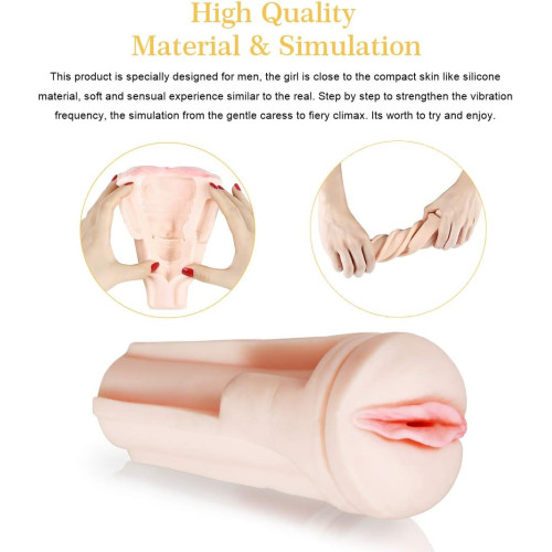 ASHEMY male masturbation pussy in a cup with vibration - Image 5