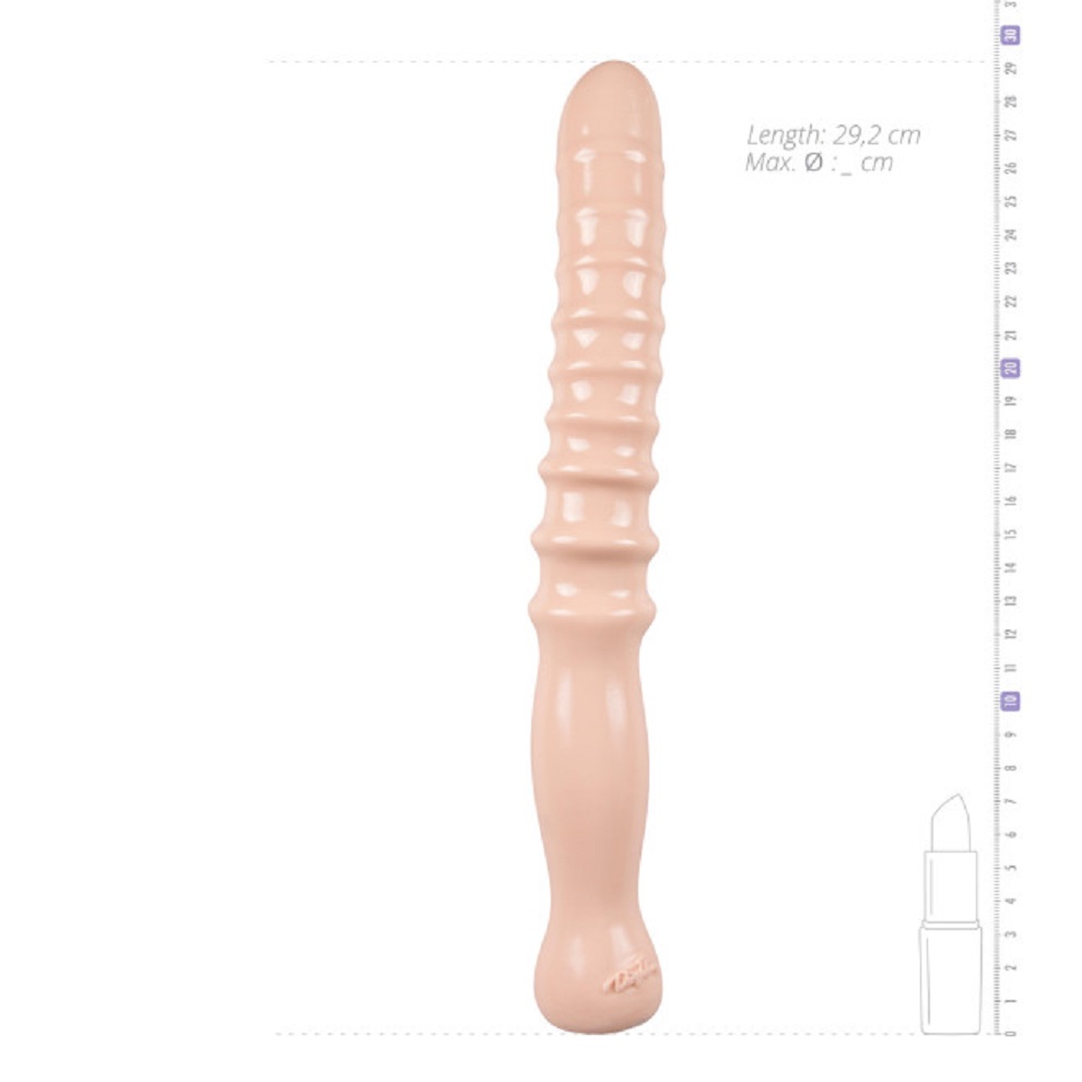 Doc Johnson Anal Twist Dildo WIth Handle 29 x 11.4 cm - Image 2