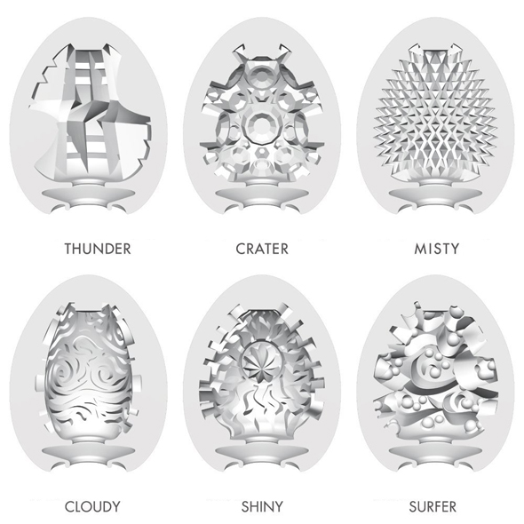 Tenga Egg Masturbator 6 styles Pack Serie 2 - Image 2
