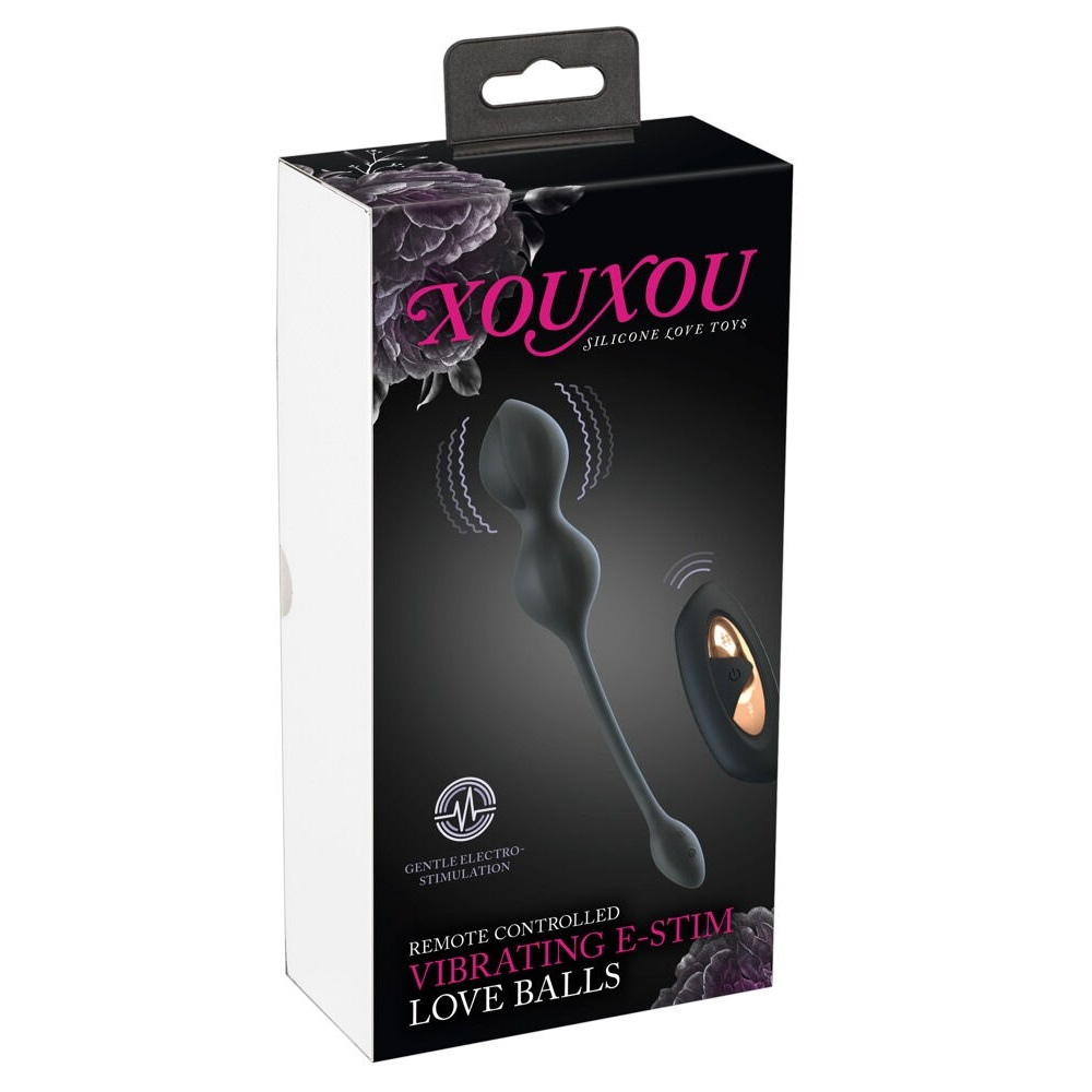 Remote Controlled Vibrating E-Stim Love Balls - Image 2
