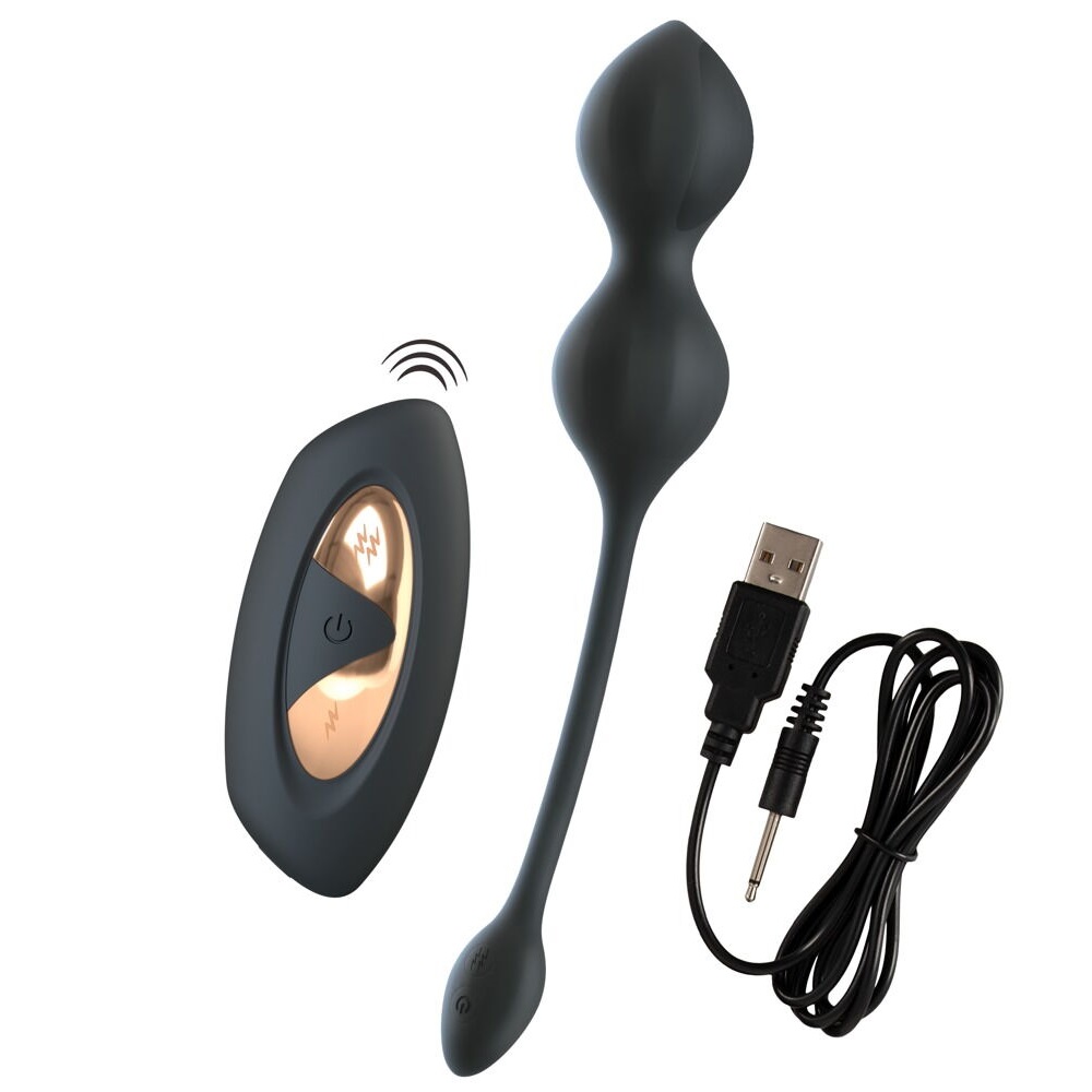 Remote Controlled Vibrating E-Stim Love Balls - Image 6