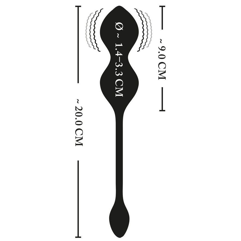 Remote Controlled Vibrating E-Stim Love Balls - Image 5