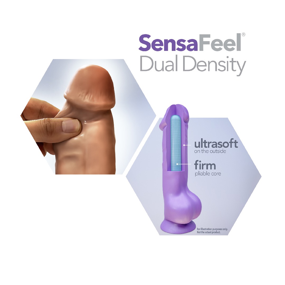 Au Naturel Daddy Dildo 35.5 X 6.3 cm MOCHA - Image 5