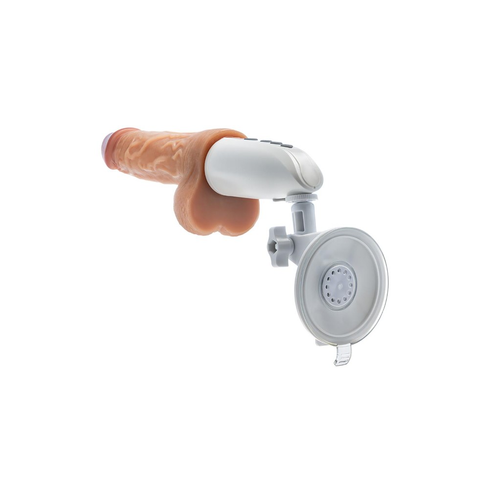 Dr Hammer Thrusting Dildo with Handle 17.7 x 4.4 cm BEIGE - Image 4