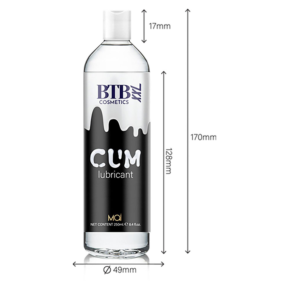 BTB water based sperm lubricant 250 ml - Image 4
