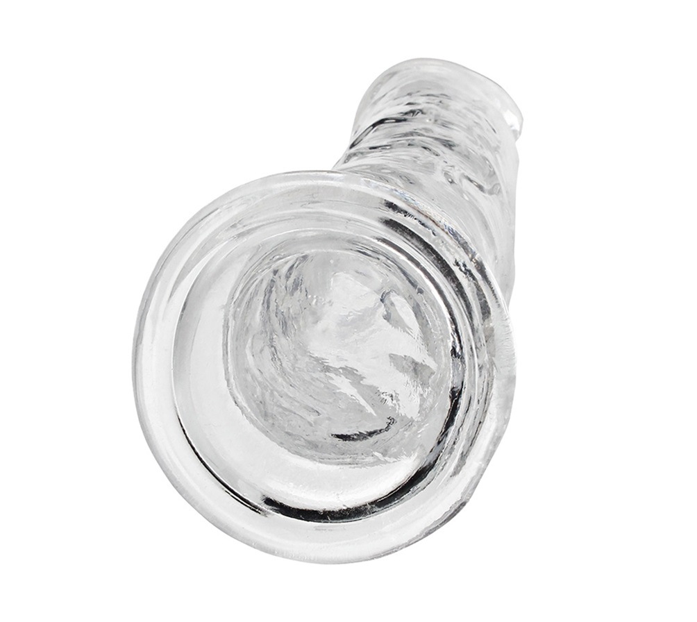 Magic Shiver realistic transparent suctioned dildo 15 x 2.5 cm - Image 2