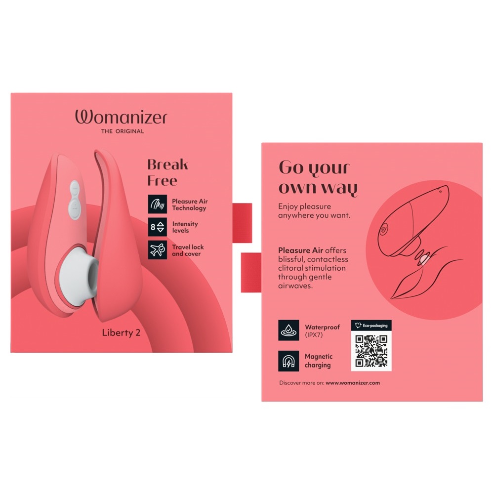 WOMΑNIZER Liberty 2 The traveling companion Light Pink - Image 5