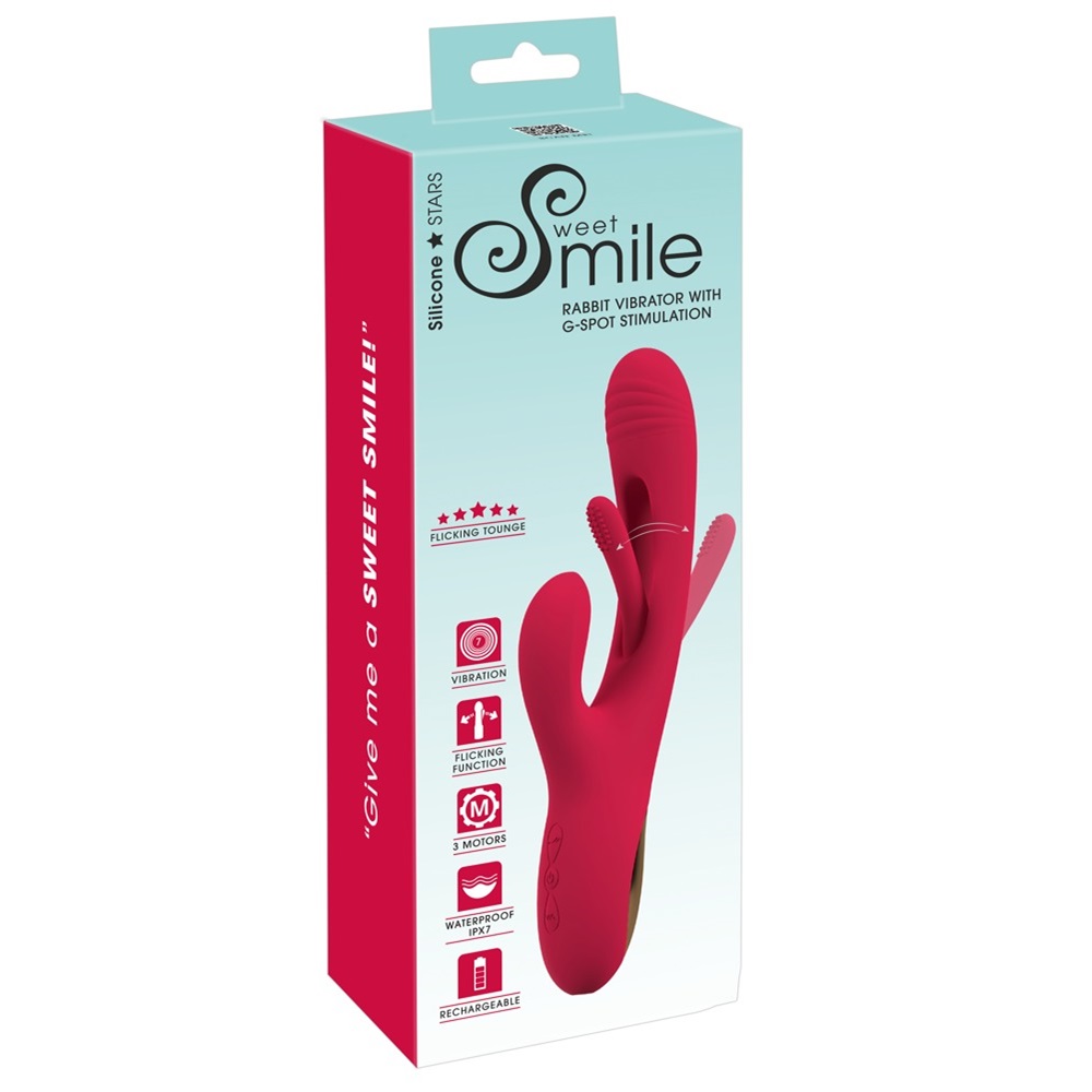 Sweet Smile Flicking rabbit vibrator with G-Spot stimulation - Image 2