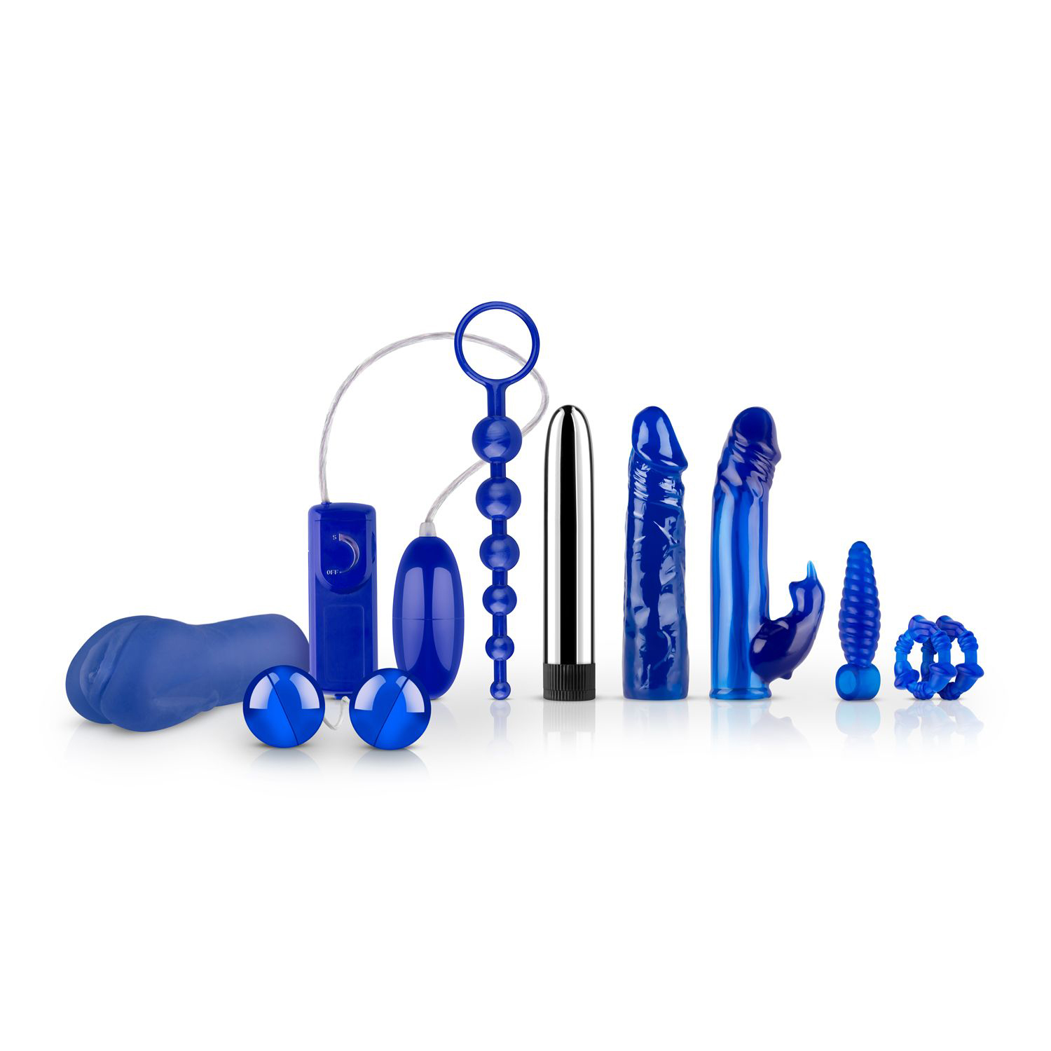 LOVEBOXXX Starter Kit Touch and Feel Blue - Image 2
