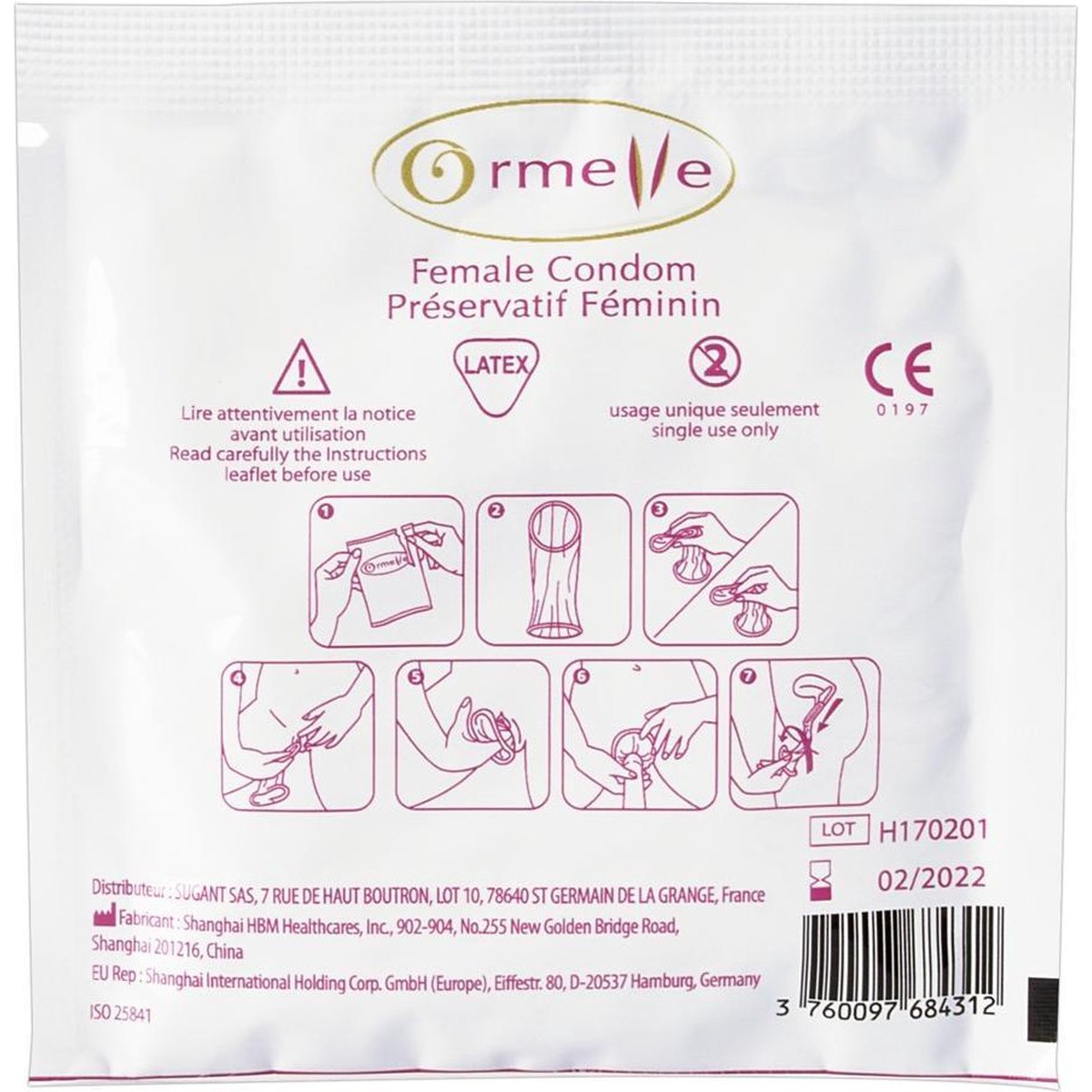 Ormelle Female Condoms 5 pcs - Image 4