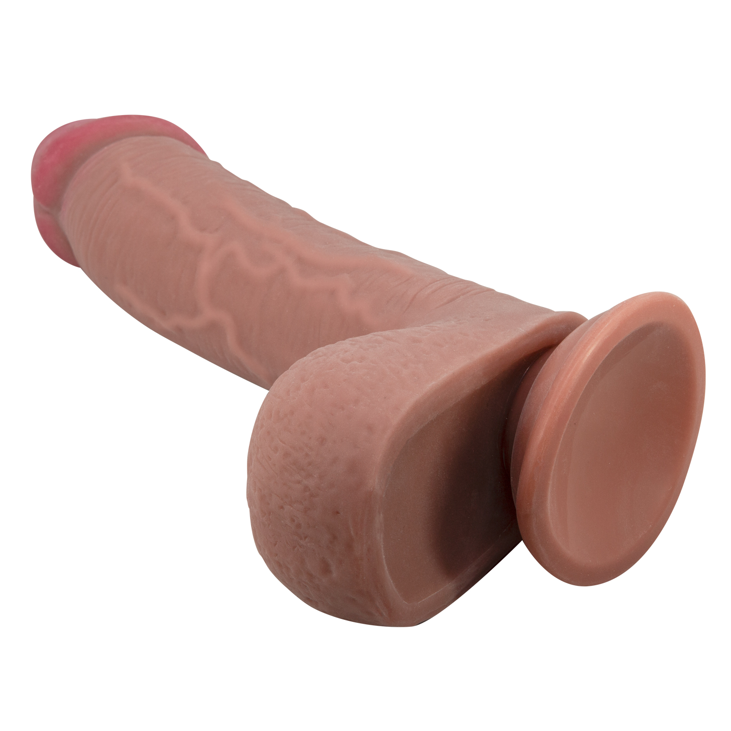 Pretty Love Sliding Skin suction base Dildo 23.4 x 4.7 cm BROWN - Image 3