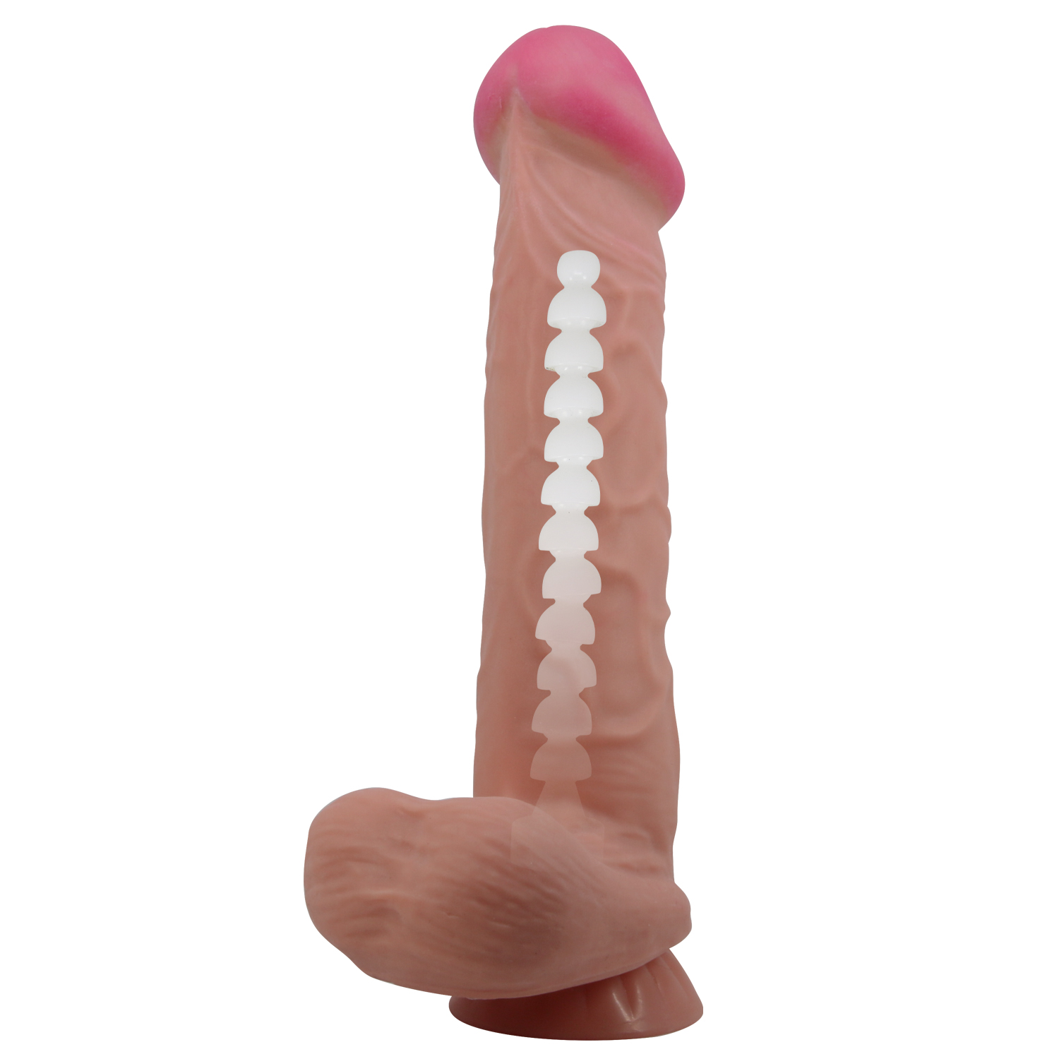 Pretty Love Sliding Skin suction base Dildo 26 x 5.5 cm BROWN - Image 2